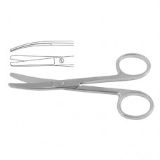 Operating Scissor Curved - Blunt/Blunt Stainless Steel, 12 cm - 4 3/4"